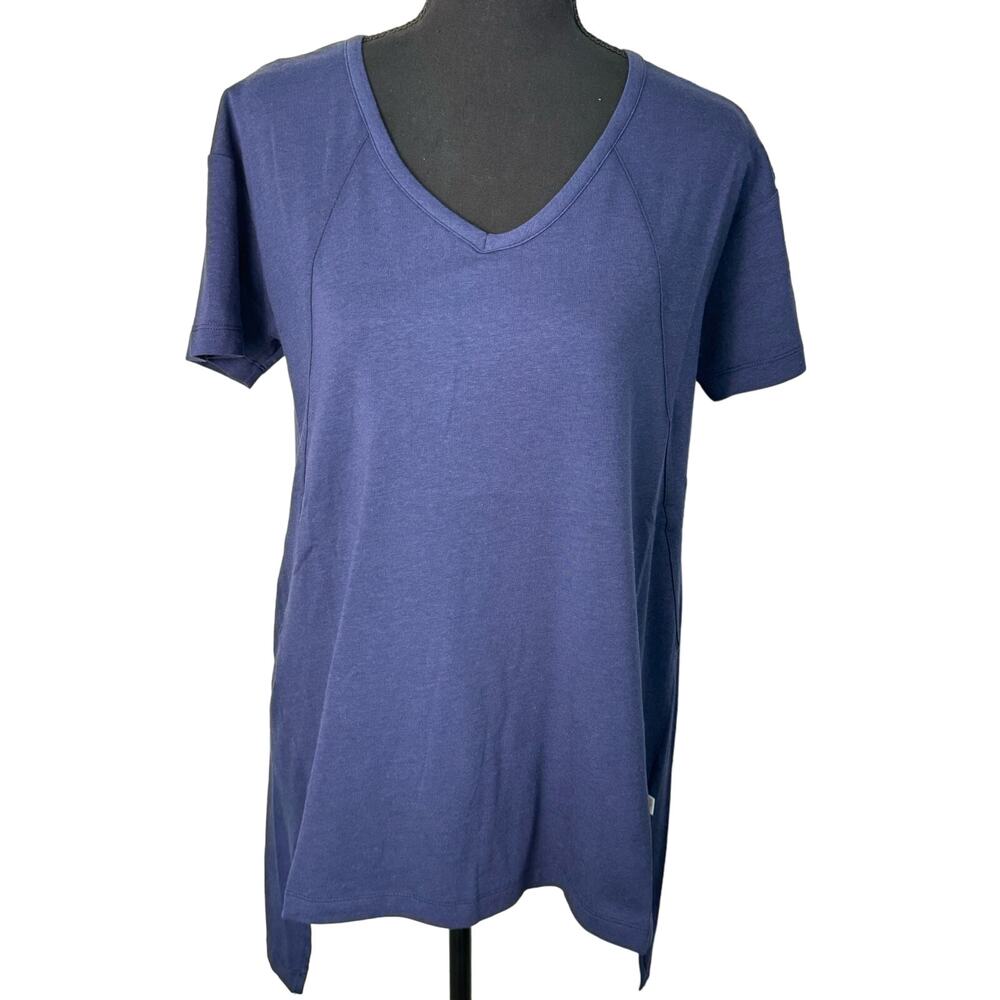 Koolaburra by UGG Jersey Short Sleeve Tunic Navy Size S NWOT - Picture 3 of 9